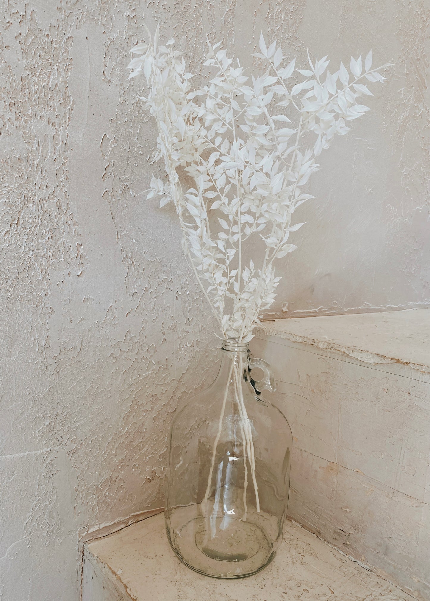 Glass Jug Vase - Rental