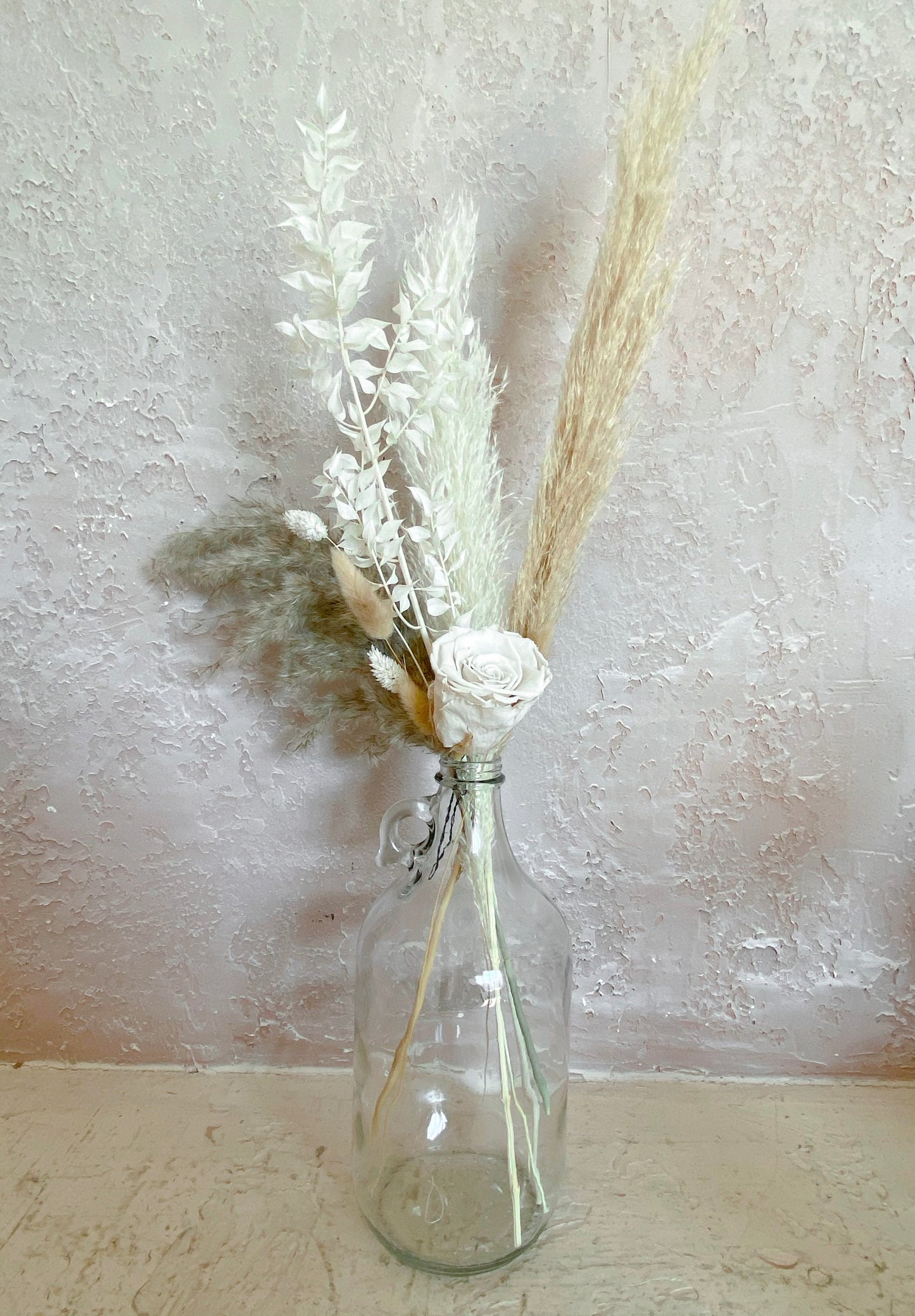 Glass Jug Vase - Rental